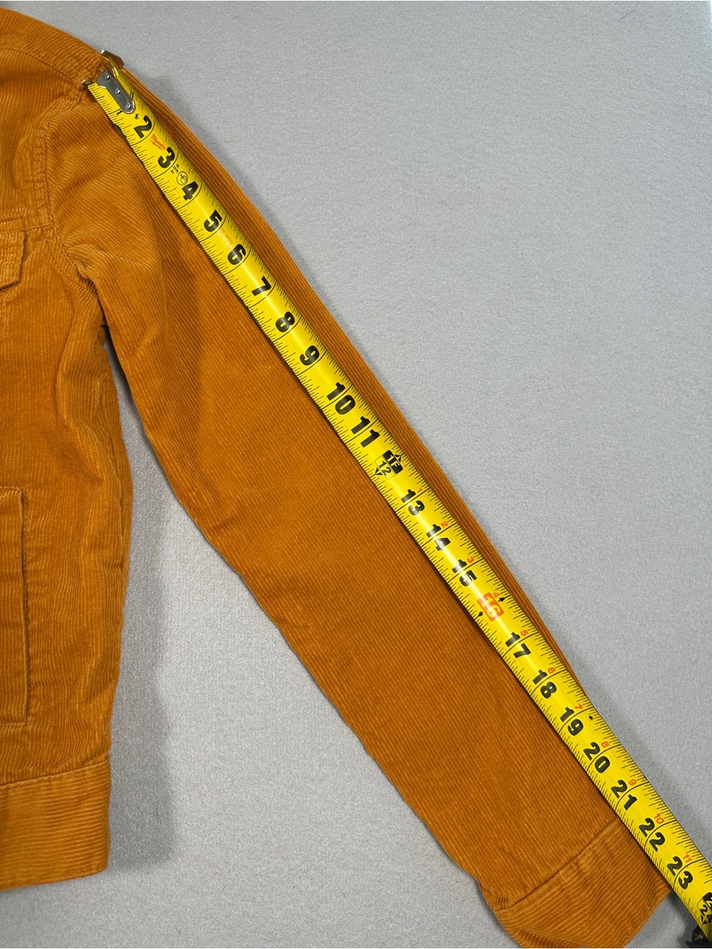 Ashley by 26 International Marigold Corduroy Jacket Sz XS EUC - Picture 7 of 7